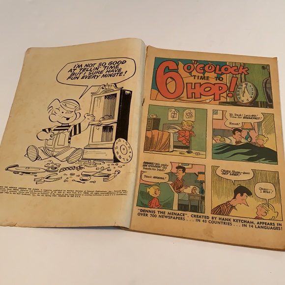 Vintage 1969 4 - Dennis The Menace Comic Books - Picture 8 of 15